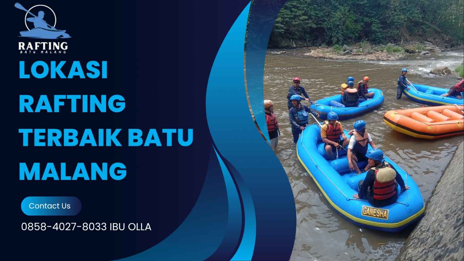 LOKASI RAFTING TERBAIK BATU MALANG | RAFTING BATU | 0858-4027-8033