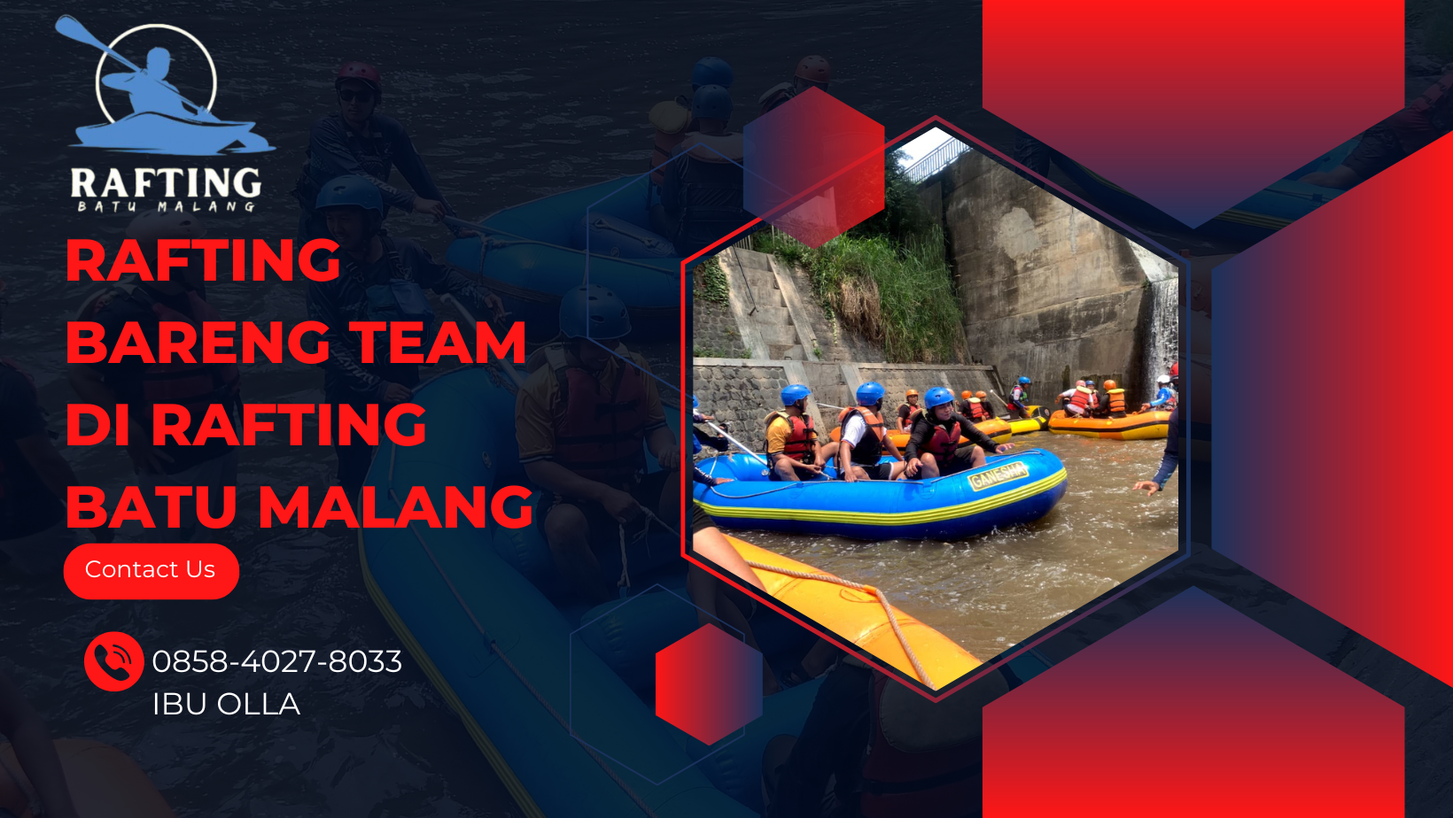 RAFTING BARENG TEAM DI RAFTING BATU MALANG | RAFTING BATU | 0858-4027-8033