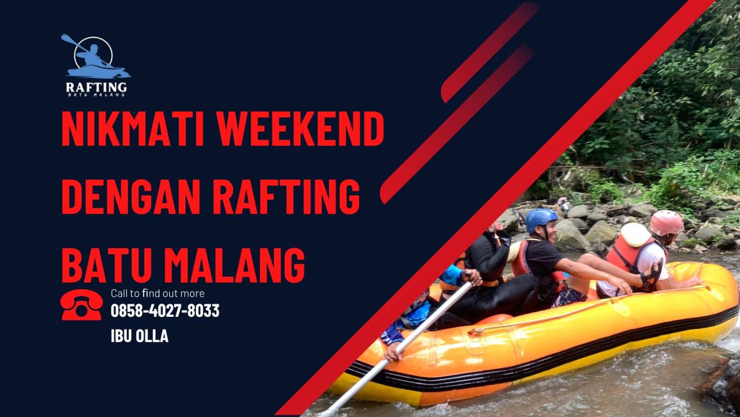 NIKMATI WEEKEND DENGAN RAFTING BATU MALANG | RAFTIG BATU | 0858-4027-8033