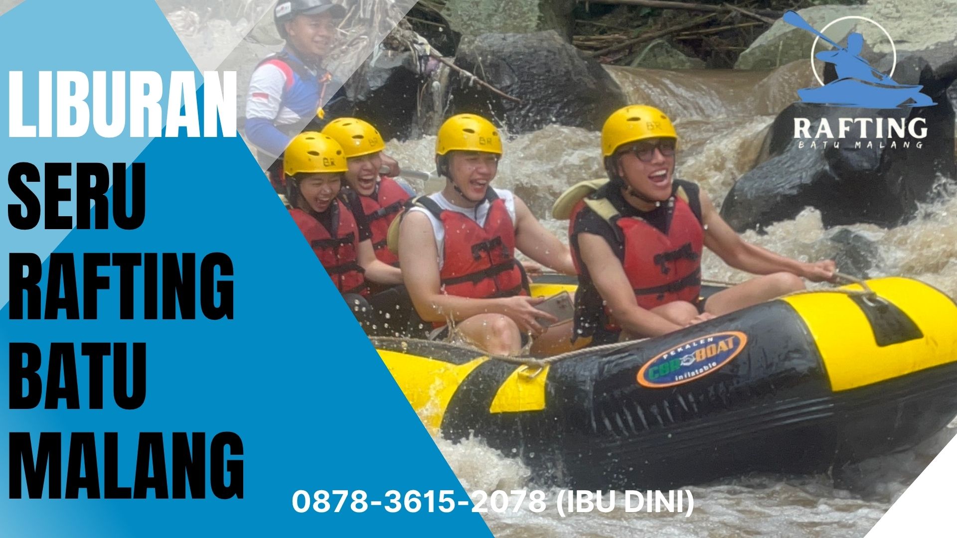 LIBURAN SERU DI RAFTING BATU MALANG | RAFTING BATU | 0878-3615-2078
