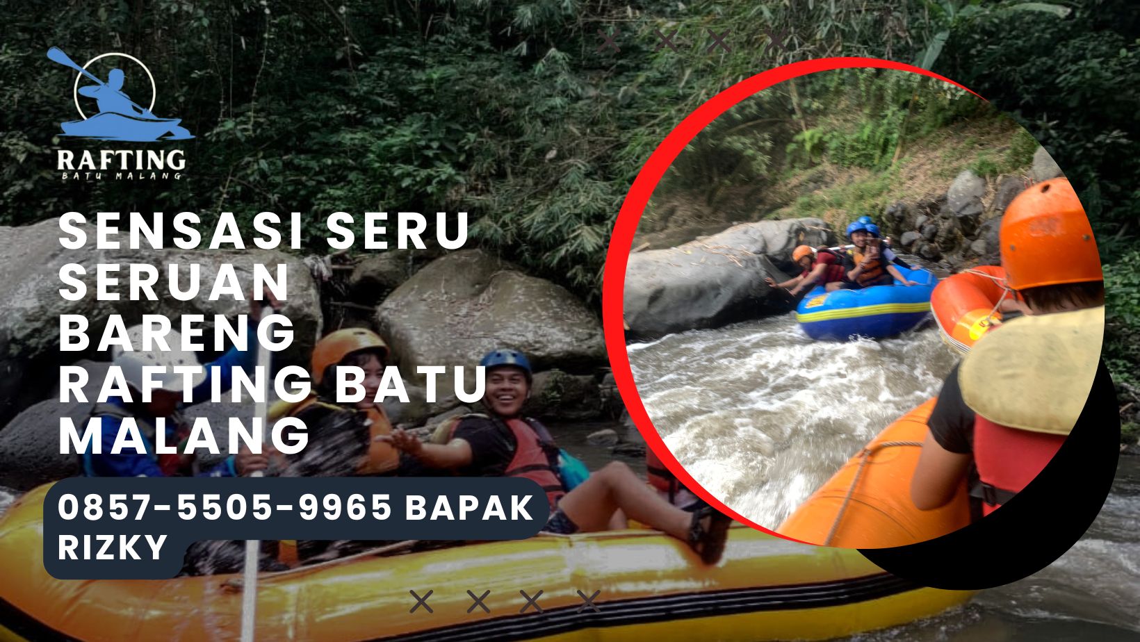SENSASI SERU SERUAN BARENG RAFTING BATU MALANG | RAFTING BATU | 0857-5505-9965