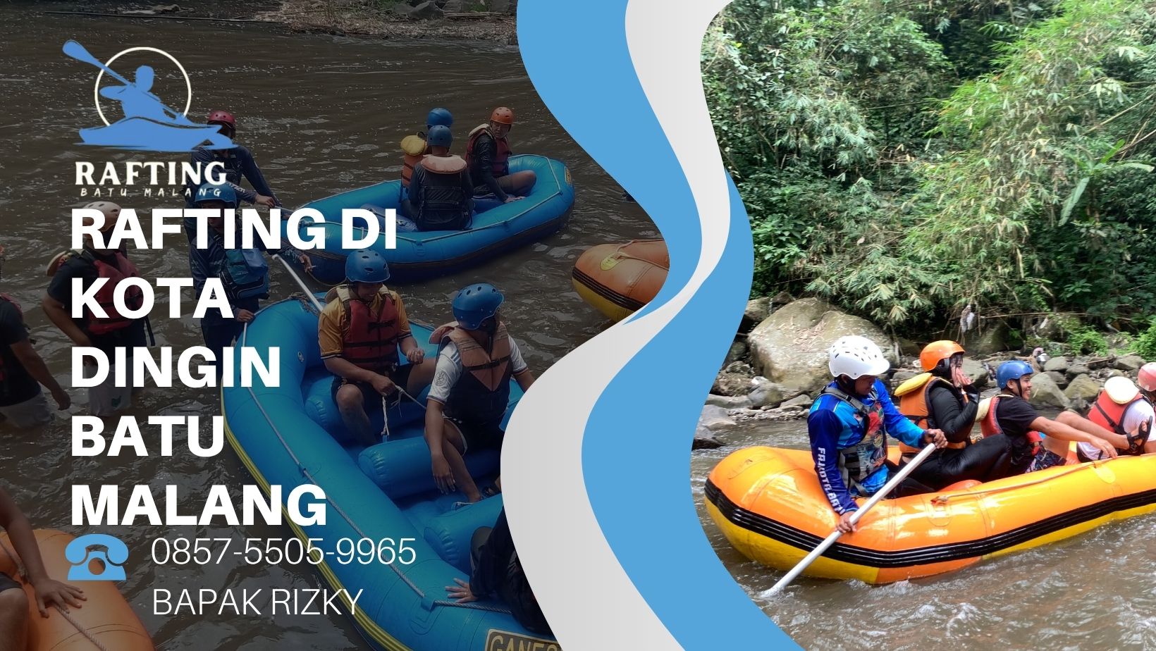 RAFTING DI KOTA DINGIN BATU MALANG | RAFTING BATU | 0857-5505-9965