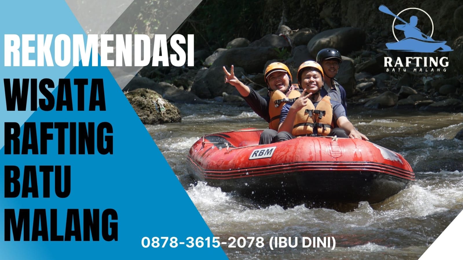 REKOMENDASI WISATA RAFTING DI BATU MALANG | RAFTING BATU | 0878-3615-2078