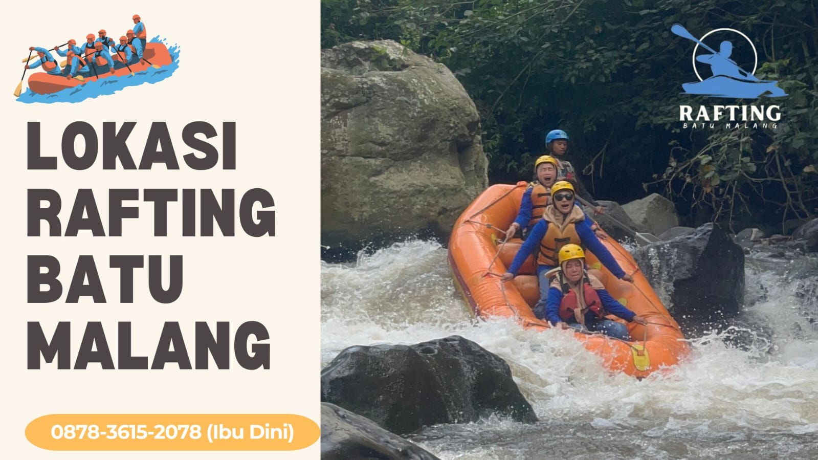 LOKASI RAFTING BATU MALANG | RAFTING BATU | 0878-3615-2078