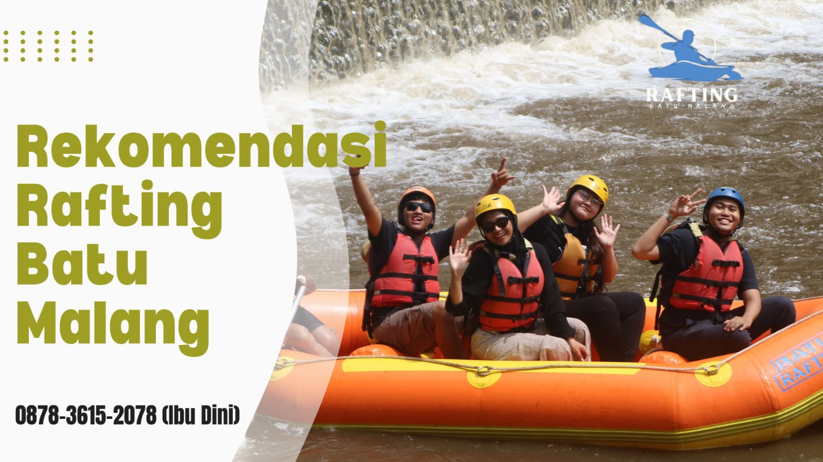 REKOMENDASI RAFTING DI BATU MALANG | RAFTING BATU | 0878-3615-2078