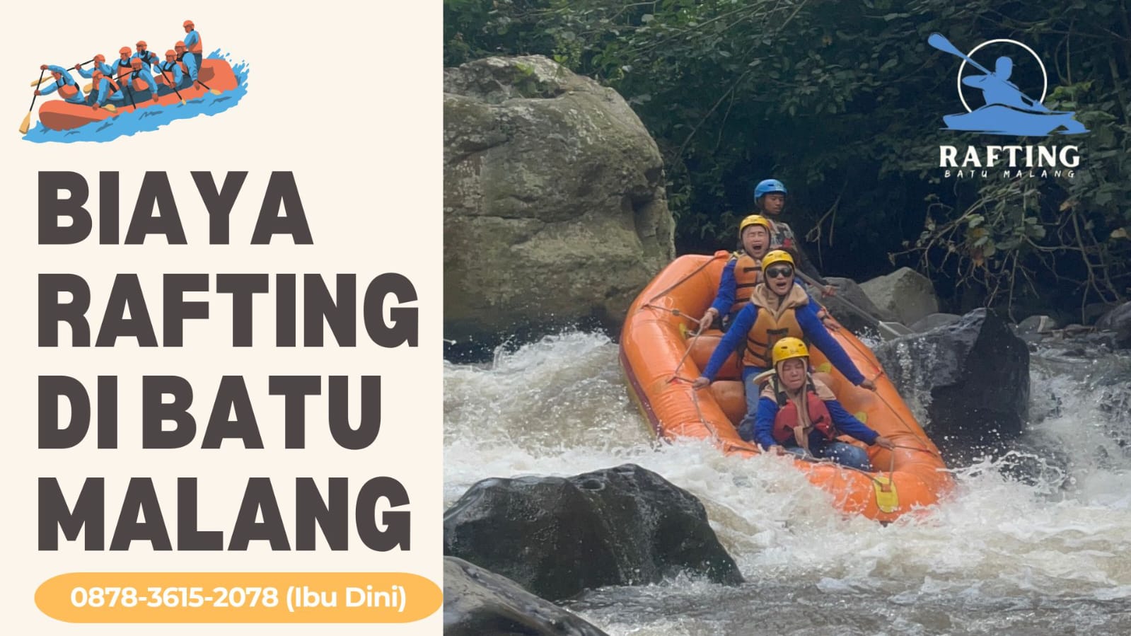 BIAYA RAFTING DI BATU MALANG | RAFTING BATU | 0878-3615-2078