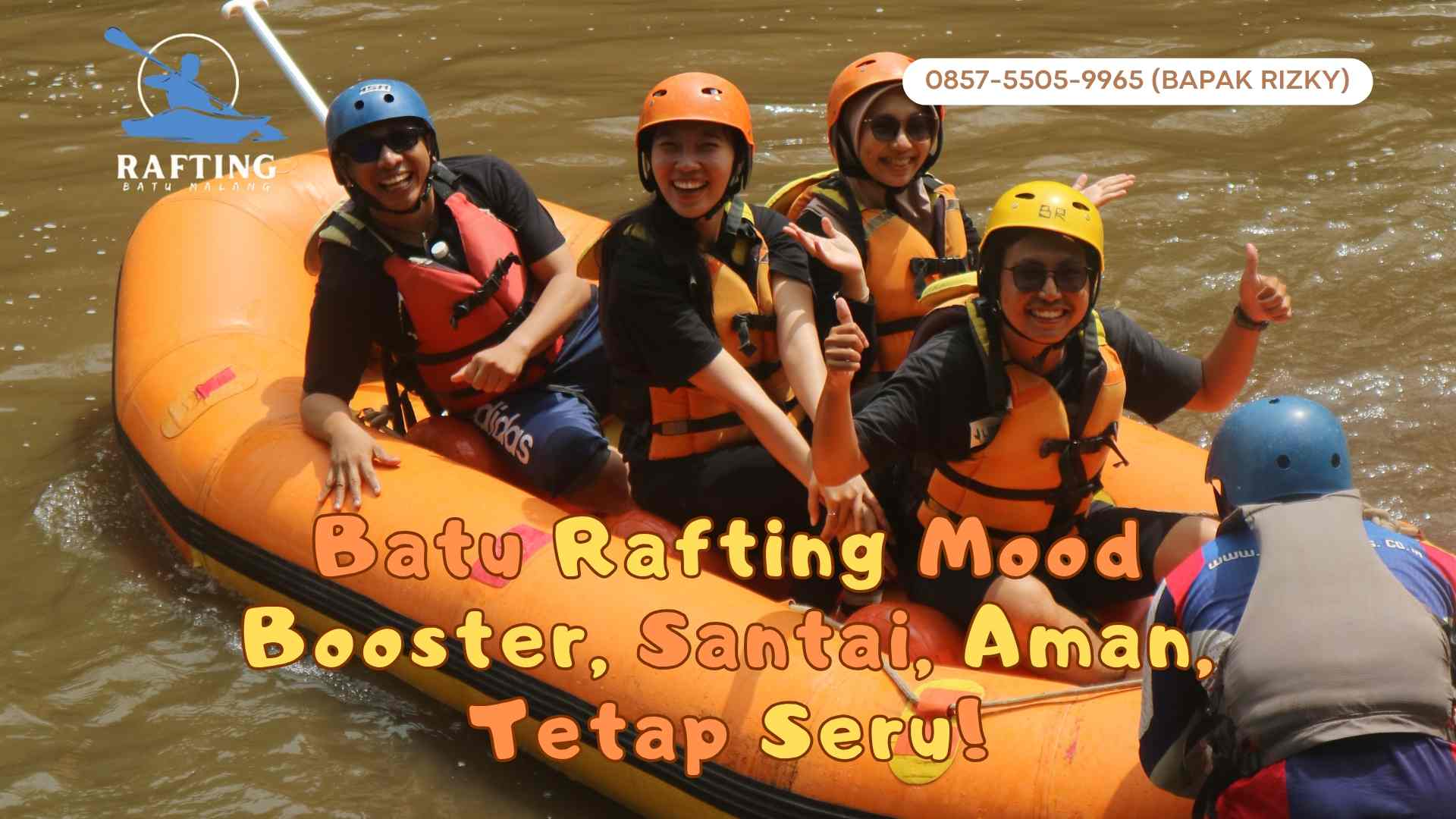 LIBURAN SERU ANTI BIASA? COBA RAFTING DI BATU ADVENTURE!