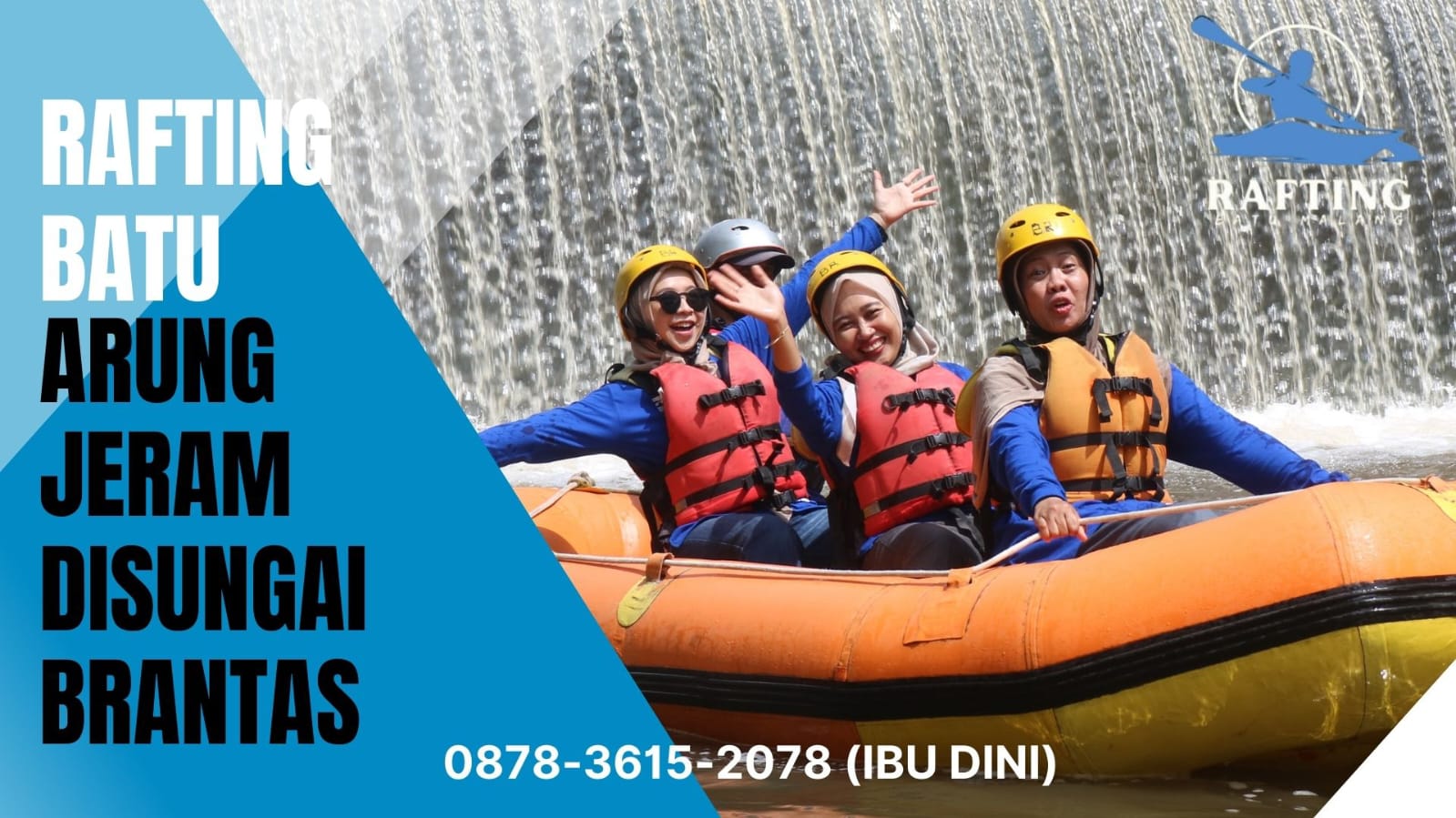 RAFTING BATU ARUNG JERAM DI SUNGAI BRANTAS | RAFTING BATU | 0878-3615-2078