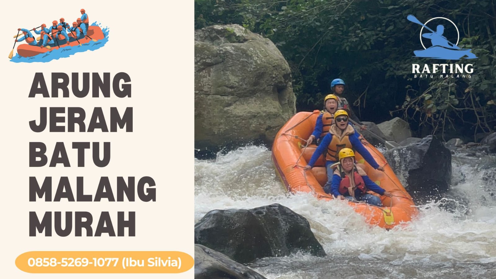 ARUNG JERAM BATU MALANG MURAH | RAFTING BATU | 0858-5269-1077